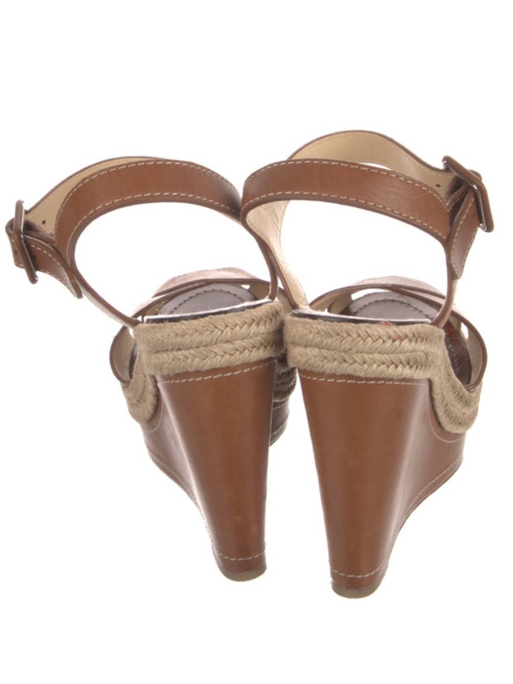 Christian Louboutin leather wedges - Picture 4 of 5
